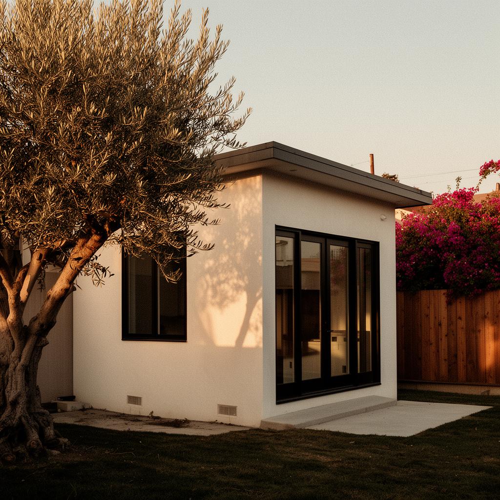 Featured Los Angeles ADU project — a 580 sqft backyard studio in Silver Lake