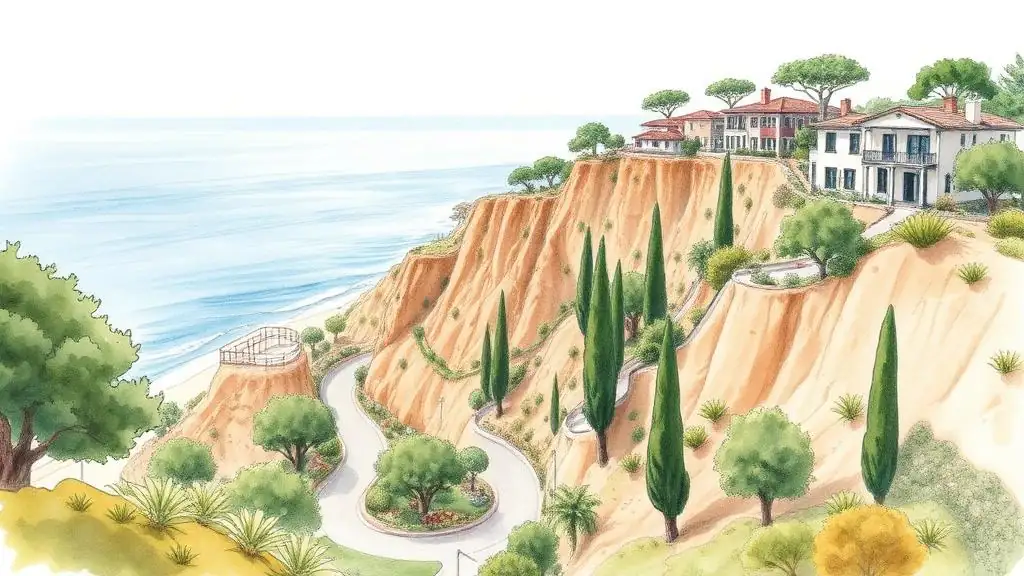 Laguna Beach bluff-top coastal residential context where canyon access and coastal review shape teardown-rebuild planning.
