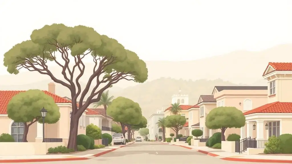 Established residential streets a few blocks inland in Santa Monica where teardown and major-addition decisions hinge on local review.